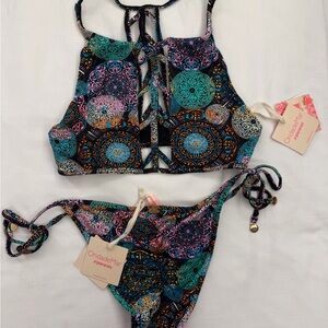 OndadeMar Women's Colorful Patterned Bikini